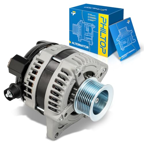 Image of PHILTOP 11628N New Alternator 150Amp Compatible with 2011-2016 F-250Super-Duty 6.7T, 2011-2016 F-350 Super Duty 6.7T, 2011-2016F-450 Super Duty, 11-16 F-550Super Duty
