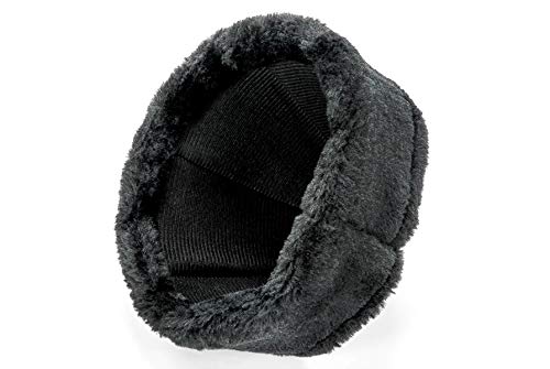 Turkish Ottoman Bork Hat for Boys, Ertugrul Hat for Kids, Leather Fur Winter Cap, Faux Fur and Faux Leather