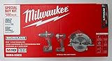 Milwaukee 2893-23CX M18 Brushless Cordless Hammer Drill/Impact/Circular Saw Combo Kit (3-Tool) with 2-Batteries