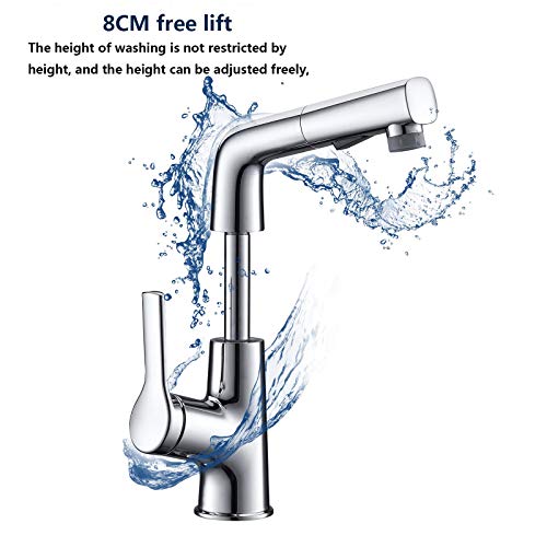 Robinet de lavabo en alliage de zinc blanc double commande haut de gamme