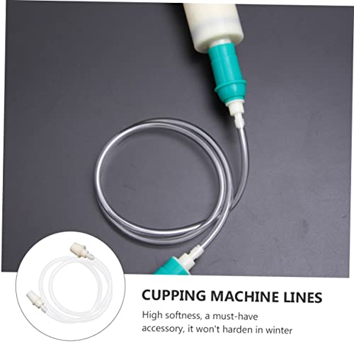 SMASOLO 5Pcs Líneas de Extensión para Máquina de Ventosas Tubos Conectores Durables para Terapia de Ventosas Compatible con Todas las Máquinas de Ventosas Accesorio Esencial para Terapia de Espalda miniatura 4