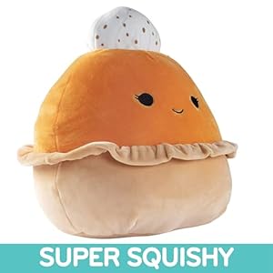 Squishmallows original 10 inch torize the easter holiday pie official jazwares plush collectible soft squishy dessert food stuffed animal toy gift for kids girls boys  urban country home decor