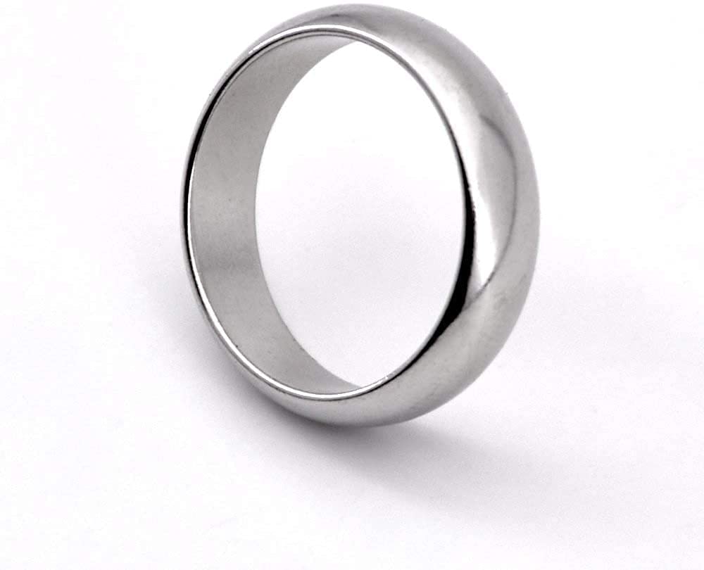 [Accessoires magiques] Anneau magnétique puissant pour accessoires de magicien professionnel, accessoire de scène (rond, argenté, 21 mm)