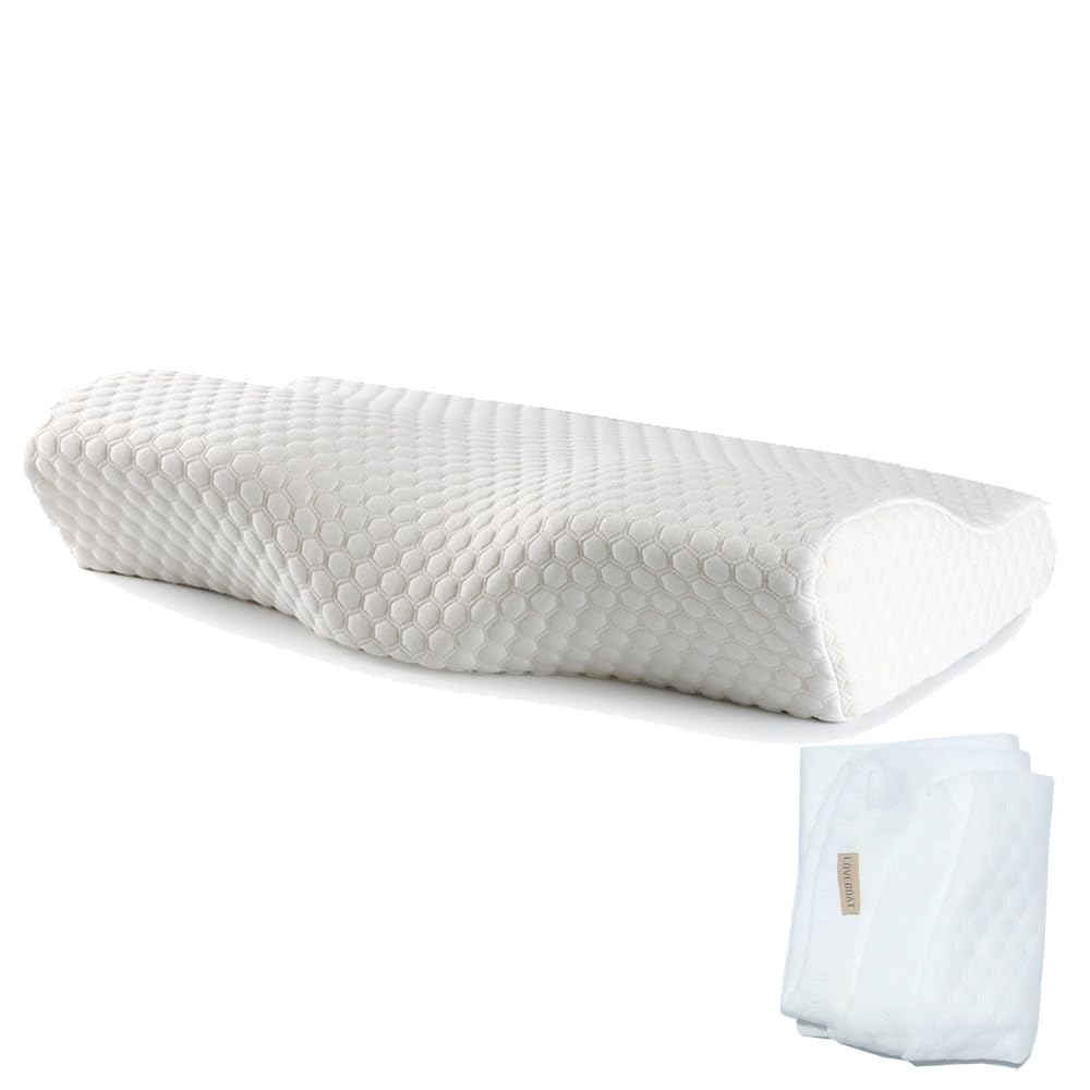 Amazon｜低反発 枕 肩凝り 二段階 低め 仰向け 高め 横向き寝 2サイズ