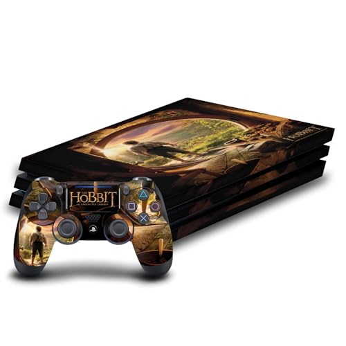 Skin PS4 Pro The Hobbit Autocollant Vinyle Head Case Designs pour Console et Manette DualShock 4
