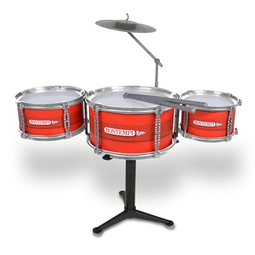 Instrument de musique pour enfants Bontempi tambour jouet 2 ans et cymbales