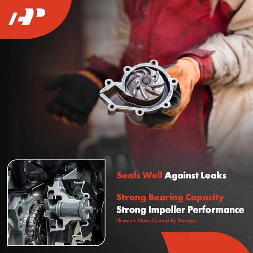 A-Premium Engine Water Pump Compatible with Ford F-100, F-150, F-250, F-350 by A-premium - Used condition - Image 4