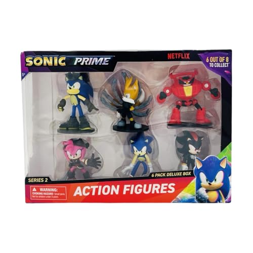 Sonic Prime Series 2-6 Pack Deluxe Box Action 3