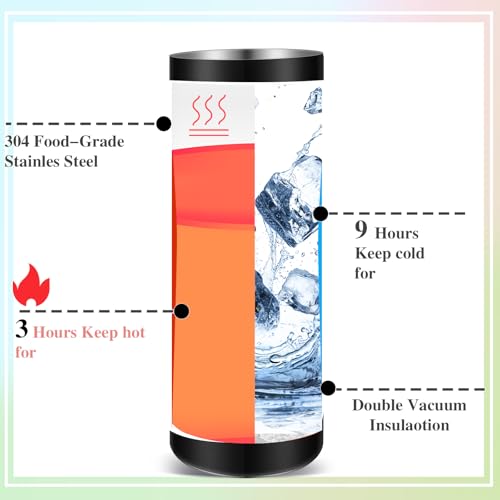 Cesta de nuevos comienzos con termo de 20 oz y cuaderno para despedida 5