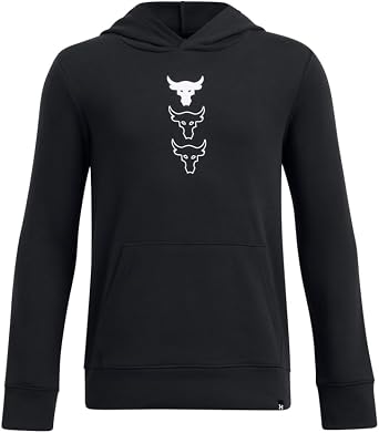 Under Armour Boys Project Rock Payoff Rival Hoodie