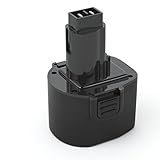 Pwr+ 9.6V Black & Decker PS120 Fire Storm 9.6-Volt Hour NiCad Pod Style Battery Replacement