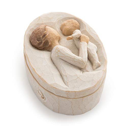 13. Willow Tree Grandmother, Sculpted Hand-Painted Keepsake Box