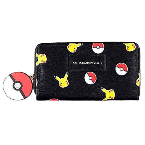 Portefeuille Pokémon Pikachu Difuzed avec compartiments cartes
