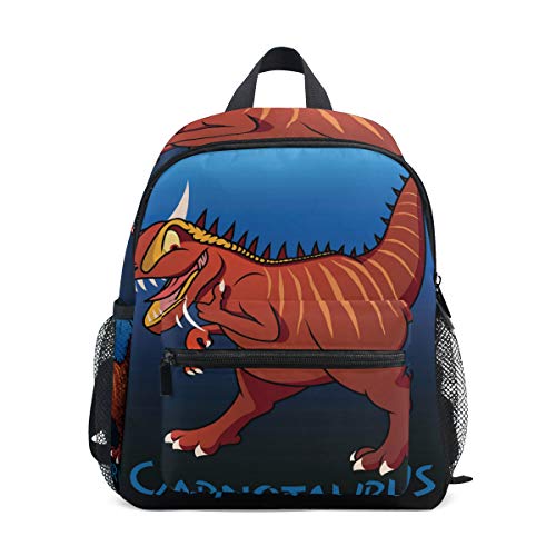 Preisvergleich Produktbild Kinderrucksack Dinosaurier Carnotaurus Kindergarten Kindergartentasche für Kleinkinder Mädchen Jungen