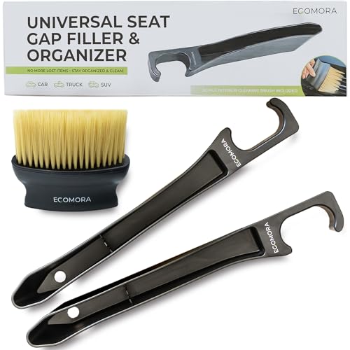 Car Seat Gap Filler Organizer with Bonus Interior Cleaning...