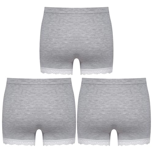 YiZYiF Little Girl's Lace Trim Boyshort Comfort Panties Briefs Cotton Knickers Underwear for 2-14Years2
