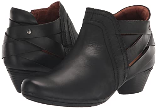 Cobb Hill Women's Laurel Woven B Pump, Black Leather, 8 Wide #TOP6