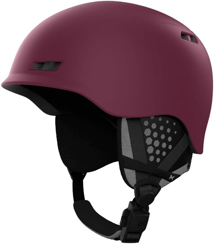 Anon Rodan Ski & Snowboard Helmet, Deep Cherry, Small