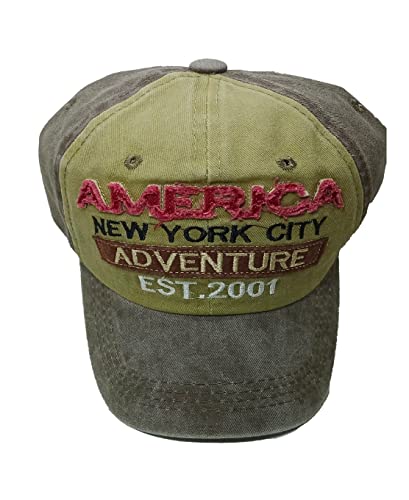 Image of Adjustable Soft Cotton Denim Cap for Men Women Baseball Vintage Washed Distressed Hats Adjustable Stylish Cap Regular Fitted