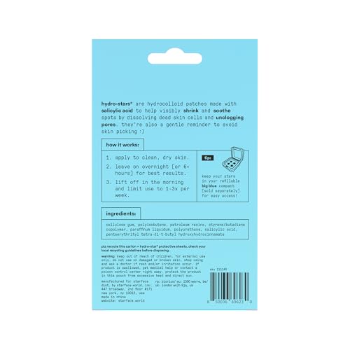 Starface Hydro-Star Hydrocolloid Patches with Salicylic Acid (96 Count) — view 10