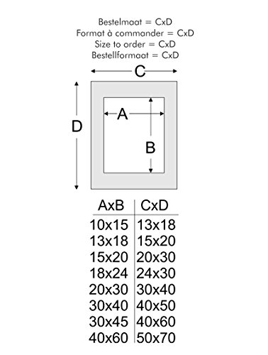 Deknudt Frames S40AH1-P1-30.0X40.0 - Portafoto