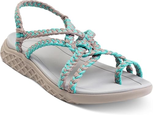 Image of Plaka Explore Walking and Hiking Sandals for Women with Arch Support