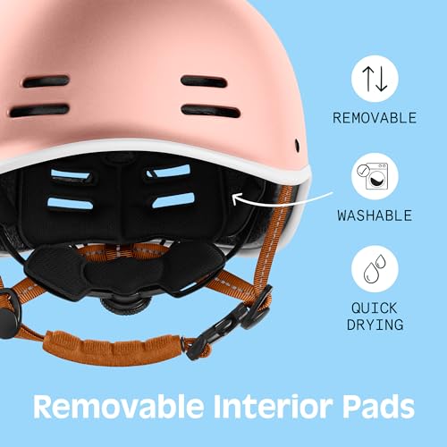 Image of Retrospec Remi Adult Bike Helmet for Men & Women - Bicycle Helmet for Commuting, Road Biking, Skating with Adjustable Dial
