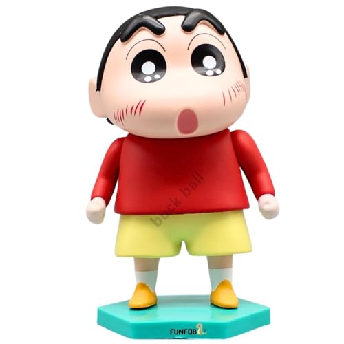 Image of FUNFOB Shinchan Action Figure | Shin chan Figurine Cartoon Figures Toys for Boys & Girls PVC Multicolour