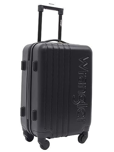 Image of Wrangler Quest Luggage Set, Black, 3 Piece Set (28 inch /24 inch /20 inch)