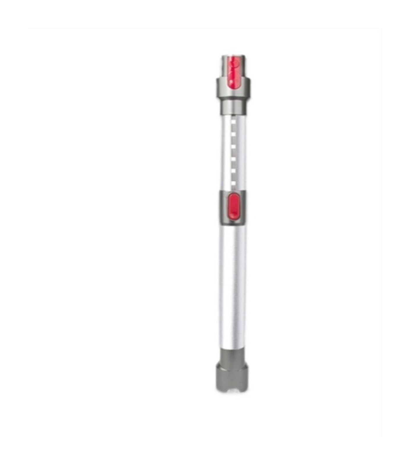 Tige d'extension télescopique pour Dyson V7 V8 V10 V11 tube aluminium gris