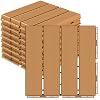 Goovilla Plastic Interlocking Deck Tiles, 9 Pack Balcony Flooring, 12"x12" Waterproof Outdoor Flooring All Weather Use, Patio Floor Decking Tiles for Porch Poolside Backyard Concrete, Dark Khaki