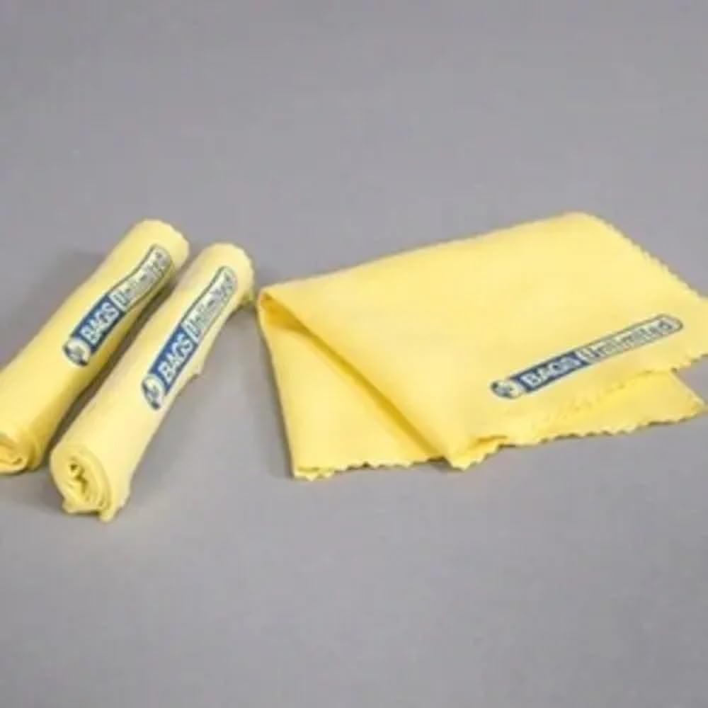 Chiffons de nettoyage pour disques Bags Unlimited Asa-2D contre les craquements et la poussière