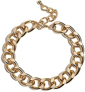 Anklet Chain Gold Thick Anklet Cuban 