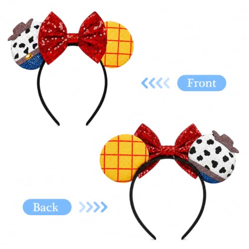 Image of FANYITY Mouse Ears Headbands for Girls Women Boys Party (TG-JXM)