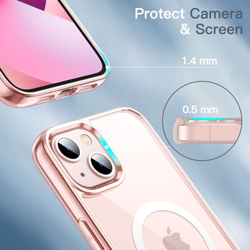 Jetech 3692F Magnetic Case For Iphone 13 6.1-Inch Compatible With Magsafe Wireless Charging thumb #5