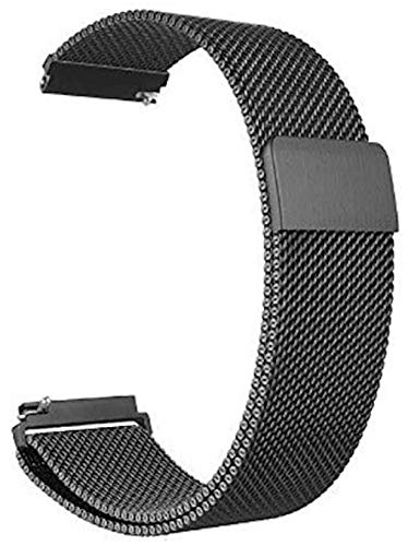 Image of Magnetic Milanese Metal Chain Watch Band - Adjustable Loop Strap | Compatible With Noisefit Endure Watch Only
