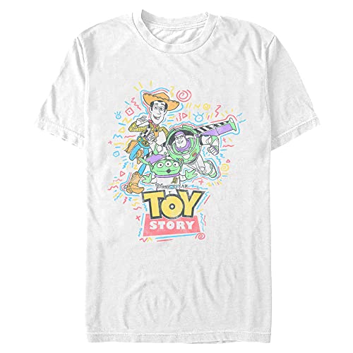 Pixar Story New Toys on The Block Short Sleeve Tee Shirt