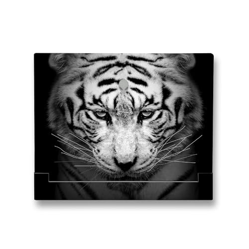 Image of MightySkins Skin Compatible with Alienware X14 R2 (2023) Full Wrap Kit - Mono Tiger | Protective, Durable, and Unique Vinyl Decal wrap Cover | Easy to Apply & Change Styles | Made in The USA