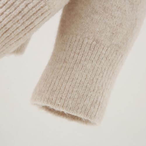 BAIMORE Teen Girls Japanese Preppy Harajuku Crew Neck Cartoon Puppy Long Sleeve Pullover Sweater4