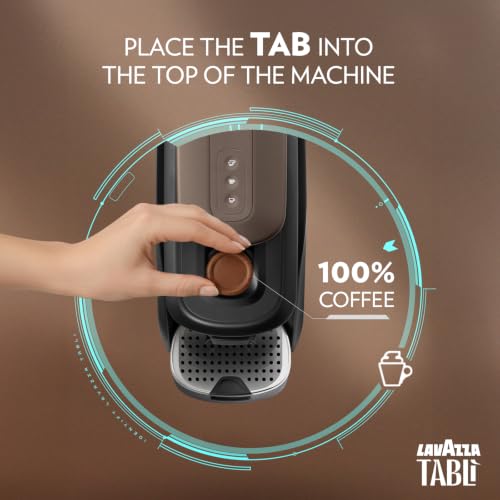 Lavazza Tablì Espresso Machine (Black), Milk Frother, and 60-count Tabs - image 4