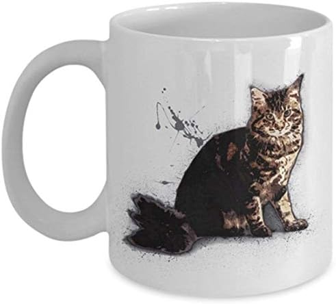 Taza de café Maine Coon | Taza de gato ... Taza de café Maine Coon | Taza de gato ...