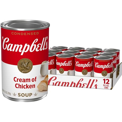 15% coupon - Campbell's Condensed Cream of Chicken Soup, 10.5oz, 12 Cans
