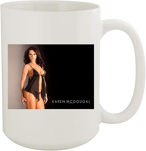 FC Carino Karen McDougal - 15oz White Ceramic Coffee Mug PDI #PIDP174406