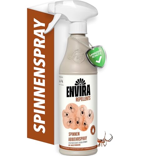 Envira Spinnen Abwehrspray 500 ml - Spray mit...
