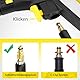 Hierbla 2175 PSI Trigger Gun Kit,Kompatibel mit Karcher Hochdruckreiniger Fit für K2-K7 Schlauch Schnellkupplungssystem mit Einstellbarer Sprühkopfdüse