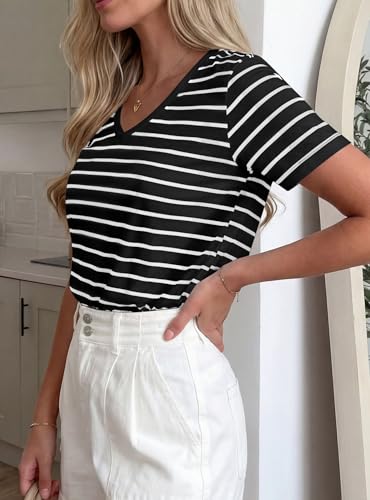 PRETTYGARDEN Women's Short Sleeve Shirt - Use Code 4SXVVDV7 - Image 4