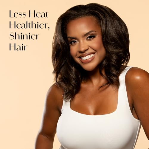 Image of CHI Lava AirGlam, Volumizes, Curls & Dries Hair, Black