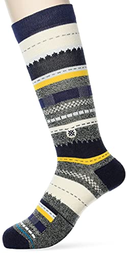 Stance Tucker Crew Blue LG (US Men's Shoe 9-13)