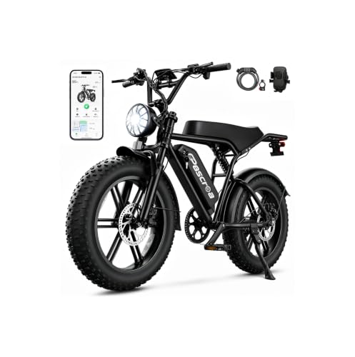 Electric Bike for Adults,2000W Peak 20" Fat Tire Ebike 28MPH 65/120 Miles