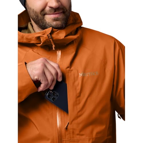 Image of MARMOT Waypoint GORE-TEX Men's Rain Jacket - Lightweight Waterproof Protection - Hiking, Travel & Everyday Rain
